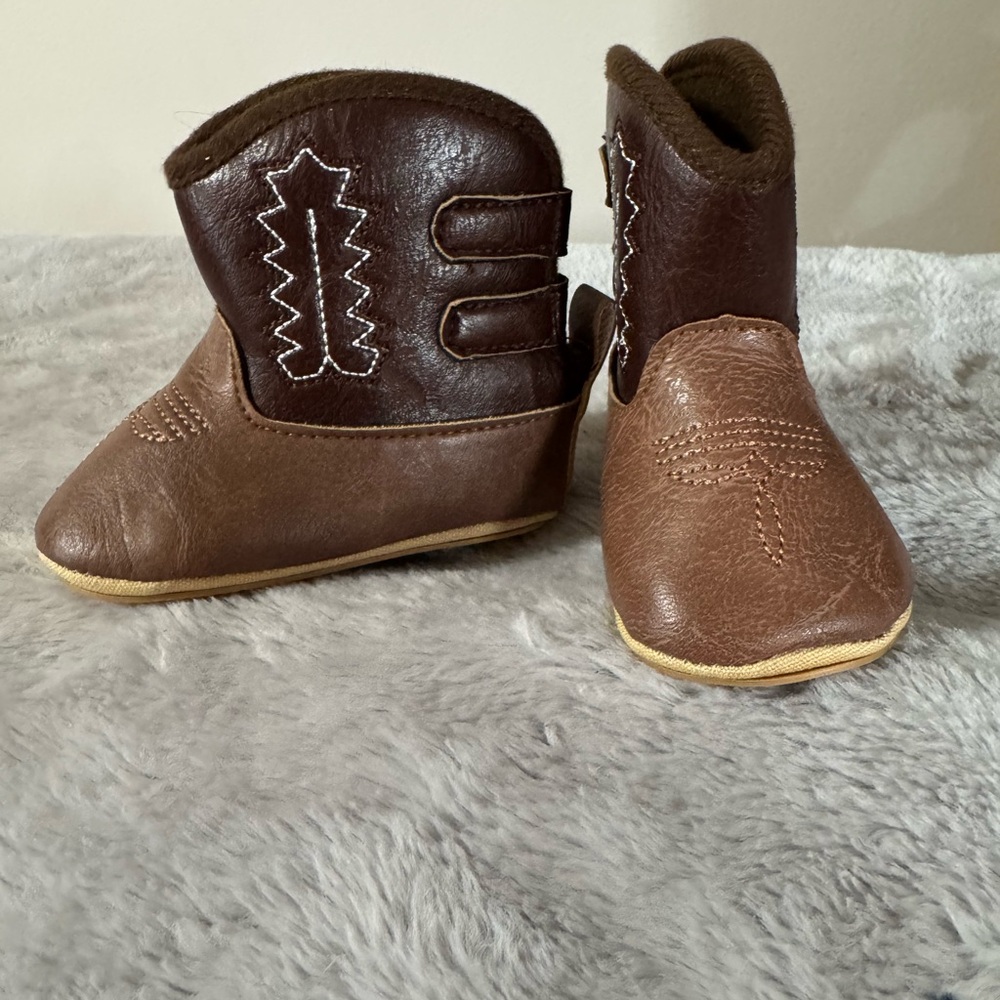Brown Kids Boots